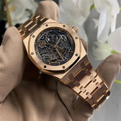 audemars piguet royal oak openworked rose gold price|rose gold ap watch price.